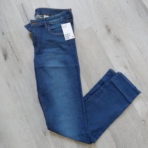 NWT H&M low waist denim skinny jeans